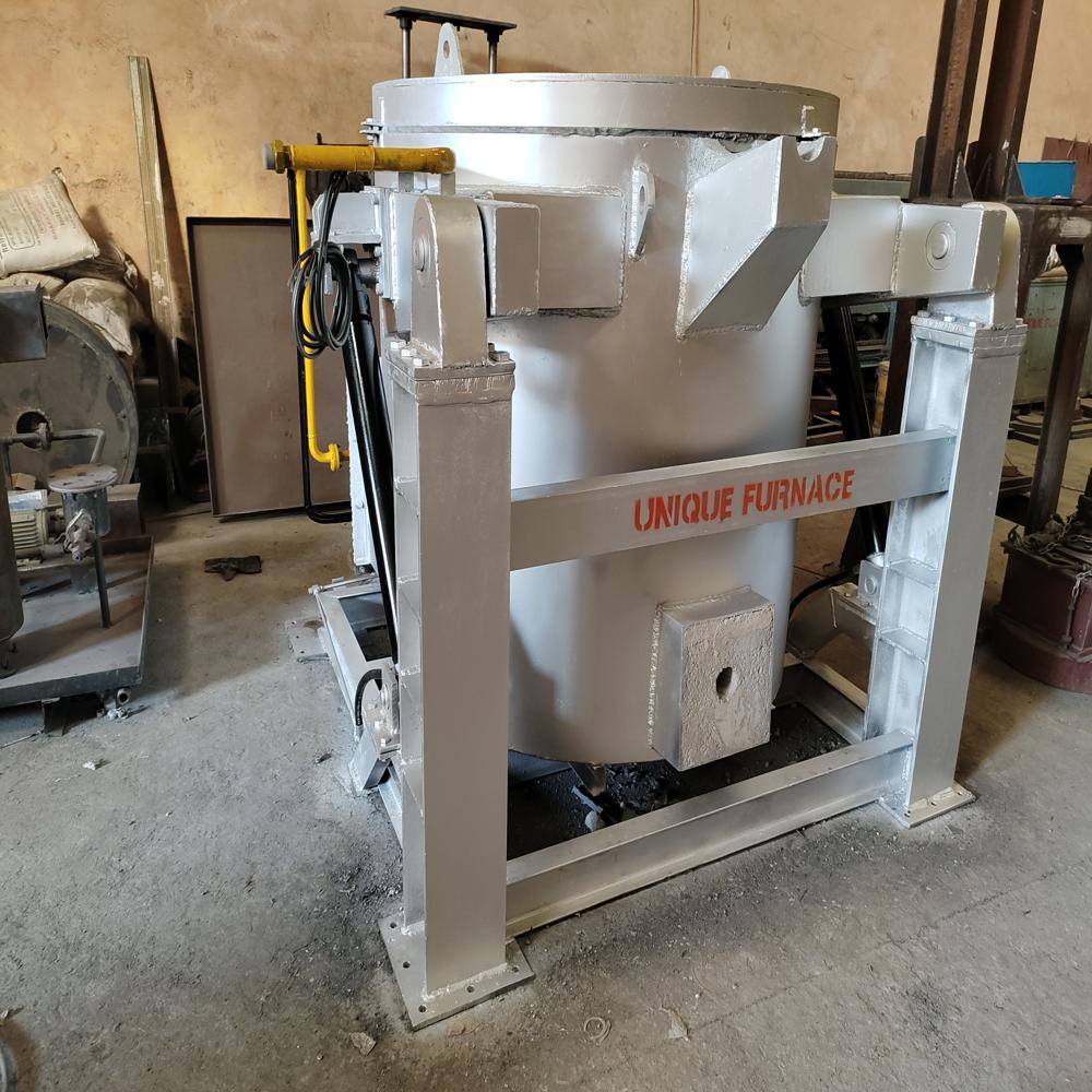 Crucible Furnace Hydraulic Tilting