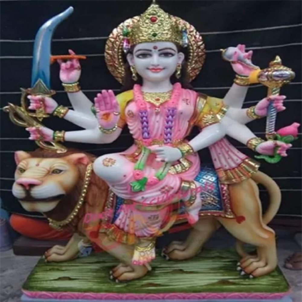 Sherawali Maa Murti - Design Type: Modern