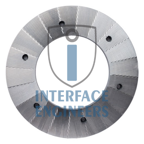 Pvc Pulverizer Disc Blade - Color: Grey