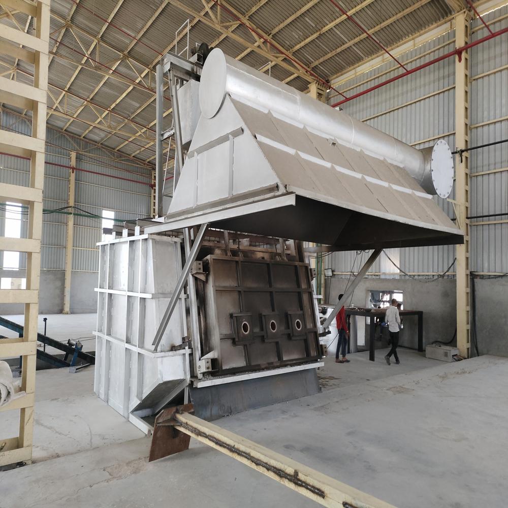 Stationary Skelner Furnace - Color: Silver