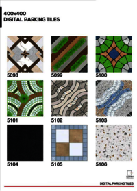 3D wall tiles