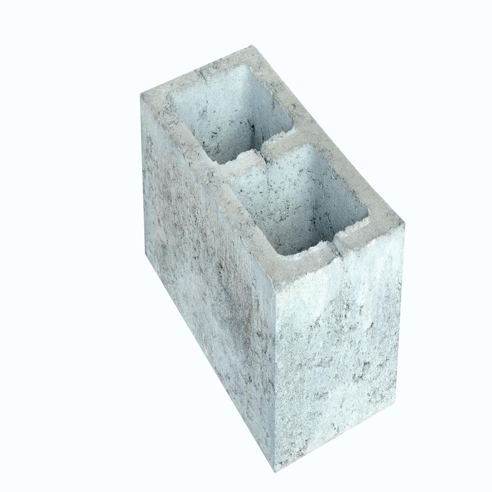 Hollow Block - 400x100x200mm | Gray, Handmade Bricks With >5 Compressive Strength And <10% Water Absorption
