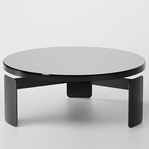 Office Centre Table - Color: Black
