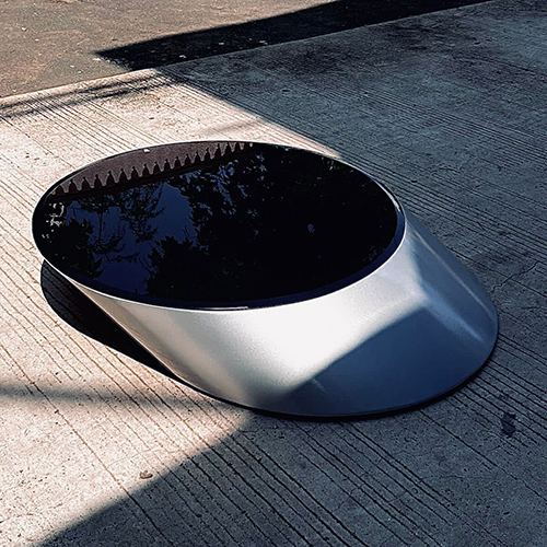 Office Centre Table - Color: Black