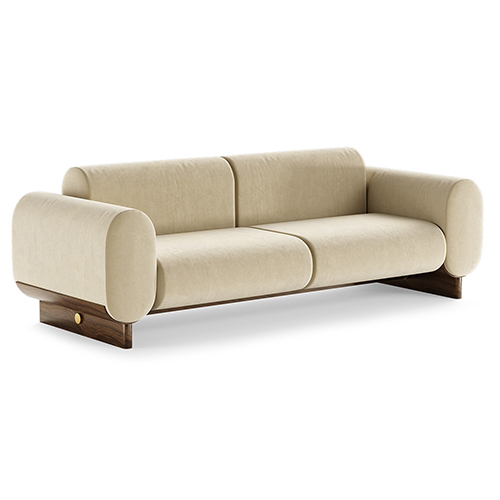 4 Seater Sofa - Color: Brown