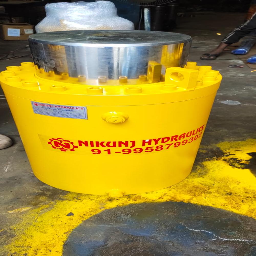 Ms Hydraulic Cylinder - Color: Yellow Paint Coated