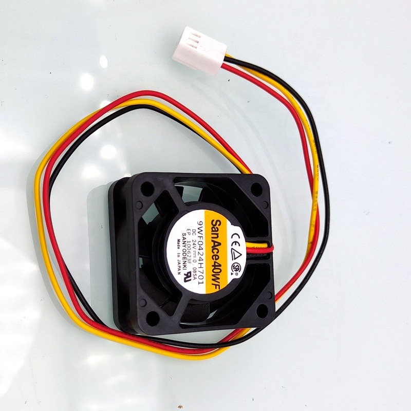Sanace 9wf0424h701 New Inverter Driver 4cm 24v 0.085a Waterproof Cooling Fan - Color: Black