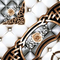 Decorative Wall Tiles - 400x400 Mm, Ceramic, Polished Finish | Vitrified, Non-slip, Easy To Clean, Stain & Scratch Resistant