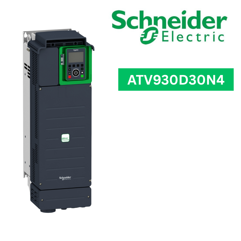 Atv930D30N4-Variable Speed Drive, Altivar 12, 1.5Kw, 2Hp, 200 To 240V, 1 Phase, With Heat Sink - Application: Industrial Application
