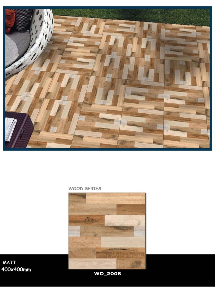 Matt Finish Wall Tiles - Color: White