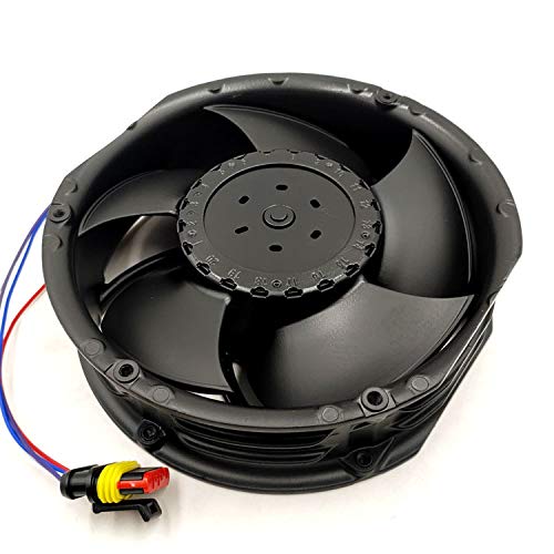 Ebm Papst 6318/2tdhhp 48v 2.65a High Air Volume Cooling Fan For Desktop - Color: Black