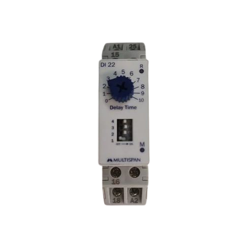 Multispan On-Off Delay Timer - Color: White