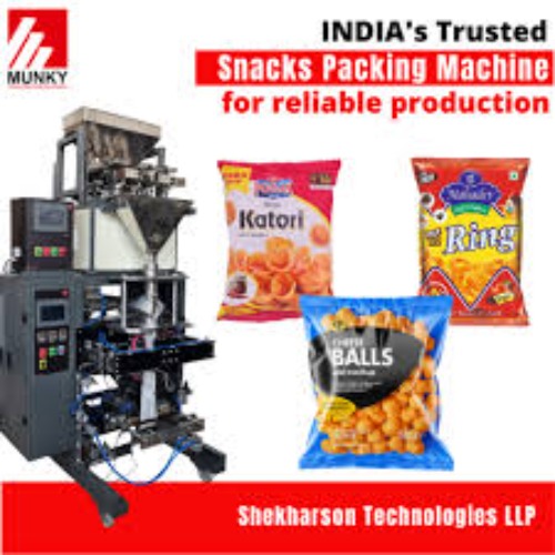Chips Packing Machine - Stainless Steel Construction, 220-240v Automatic | Plc Control, Electric Drive, 1 Year Warranty