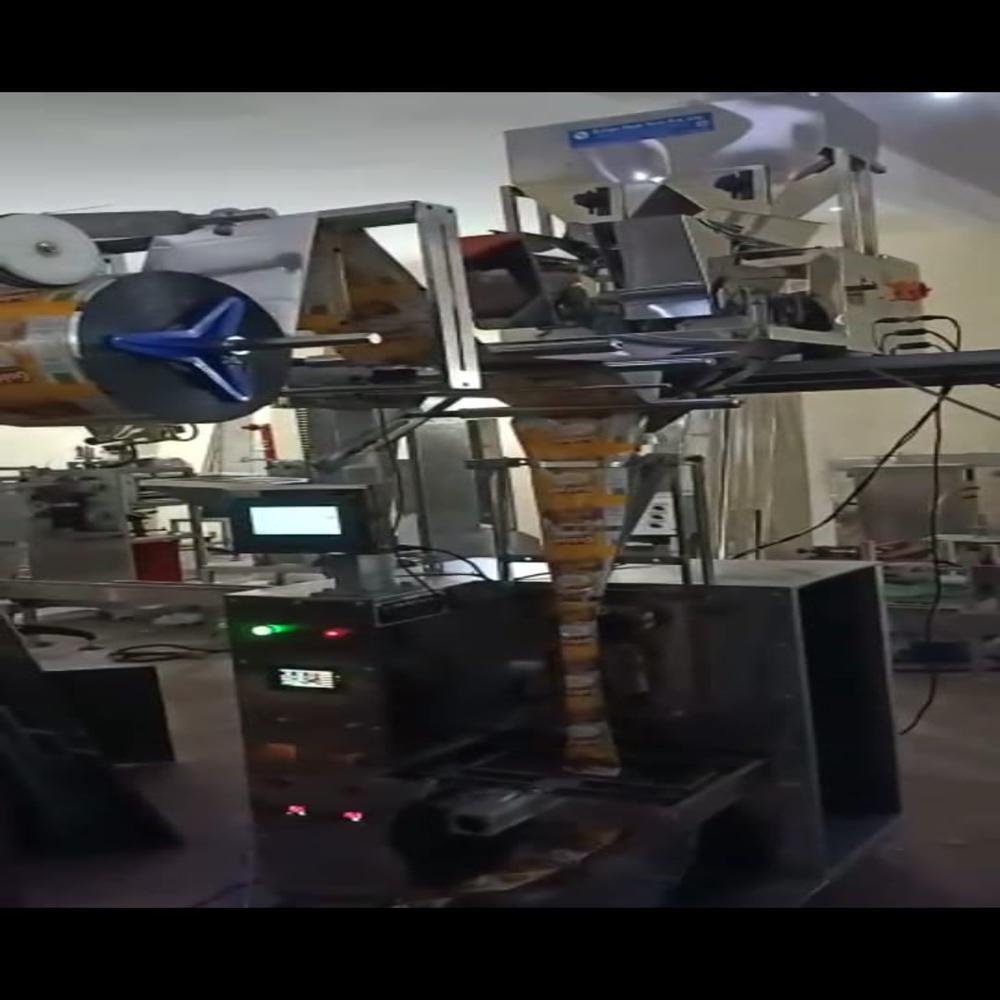 Chips Packing Machine - Stainless Steel Construction, 220-240v Automatic | Plc Control, Electric Drive, 1 Year Warranty