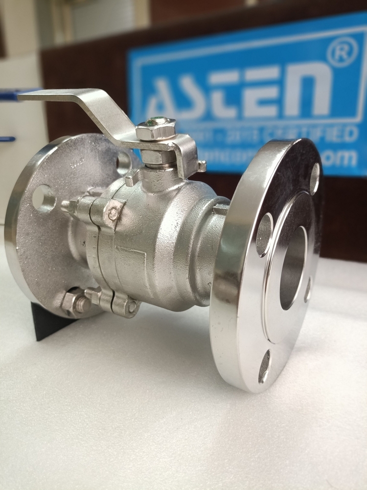 Industrial Two Piece Ball Valve - Application: Air / Water / Oil / Gas / Steam / Chemical