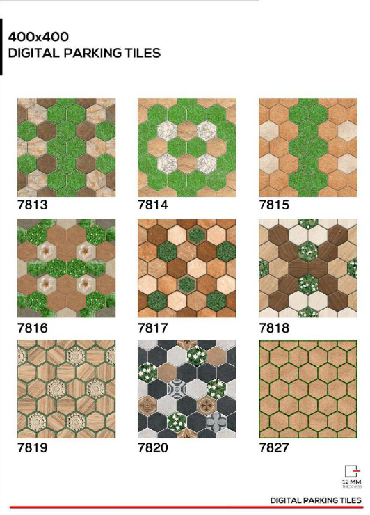 Wall Design Tiles - Material: Ceramic