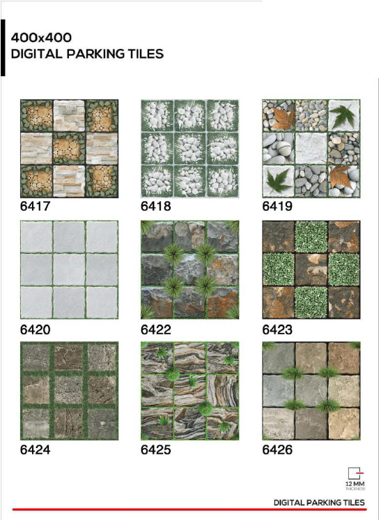 Wall Design Tiles - Material: Ceramic
