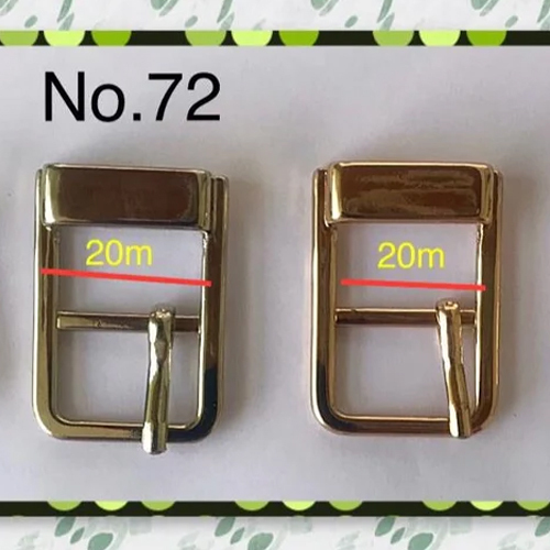 Metal Shoe Buckle - Color: Silver
