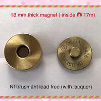 Rivet Buttons Silm Magnet - Color: Multicolor