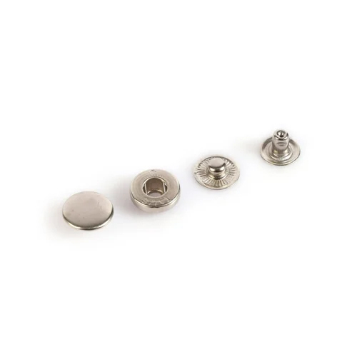 Eyelet Magnetic Button - Color: Silver