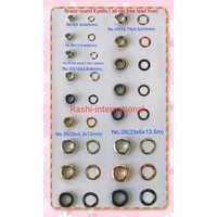 Garment Brass Eyelet - Color: Golden