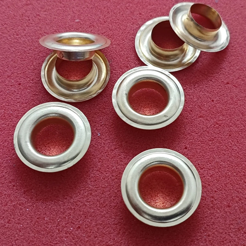 Aluminium Eyelet For Tarpaulina - Color: Silver