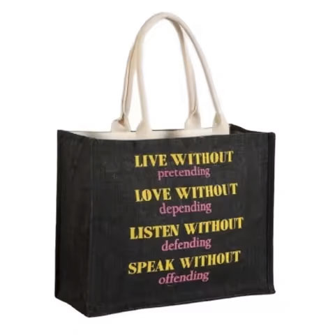 Black White Cotton Canvas Drawstring Bag Backpack Velvet Silk Wedding OEM Customized Bottle Logo Style Promotion Jute Color Wi