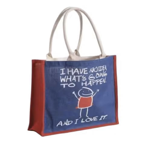 Reusable Grocery Plain Shopper Bag Custom Printed Large Natural Eco Friendly Burlap Jute Shopping Tote Beach Bag With Logos