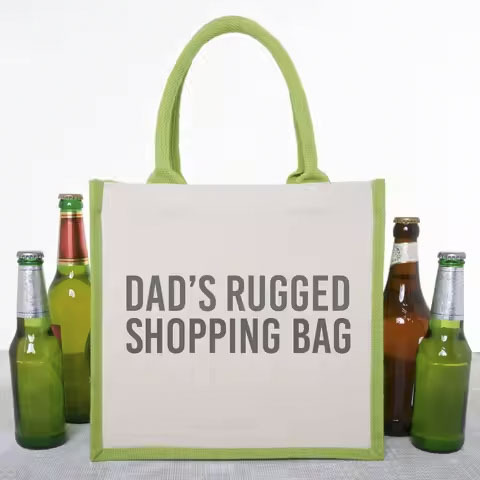 Wholesale Eco-Friendly Materials 100% Jute Bags Blank Burlap Jute Tote Bags with Handles Custom Printed Logo