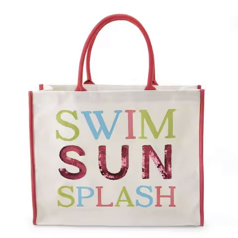Custom Printed Eco-Friendly Grocery Reusable Shopping Tote Bag Wholesale Burlap Linen Jute Bags Natural Style Letter Pattern