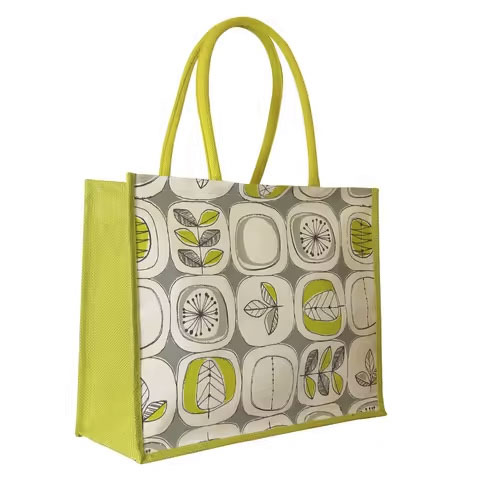 Wholesale Eco-Friendly Reusable Jute Grocery Tote Bags Large Capacity with Custom Logo Durable and Stylish Shopping Solution