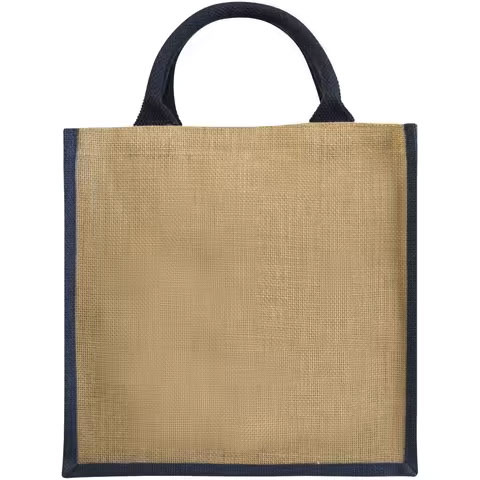 Wholesale Large Capacity Reusable Jute Grocery Tote Bags Eco-Friendly Custom Logo Design Stylish Letter Shopping Solution