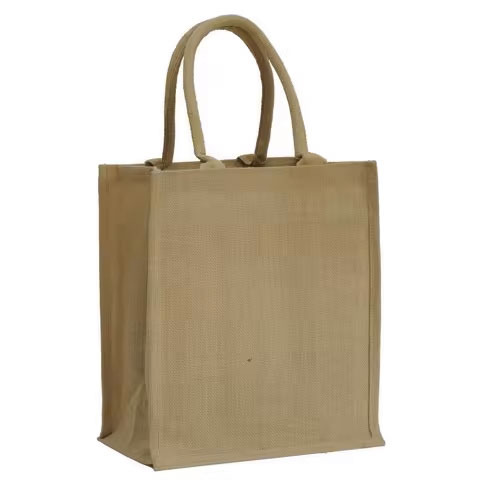 High Quality Custom Jute Tote Bags Burlap Style with Stylish Handles Recycled Wholesale Price Available