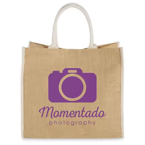 Customizable Eco-Friendly Reusable Soft Black Cotton Tote Wholesale Jute Shopping Bags