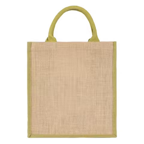 Wholesale Eco-Friendly Large Linen Tote Bag Custom LOGO and Size Reusable Jute Shopping Bag OEM Beach Bag