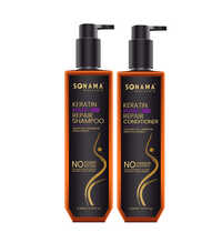 Keratin Hair Care Shampoo And Conditioner Combo - Features: 100% Natural
