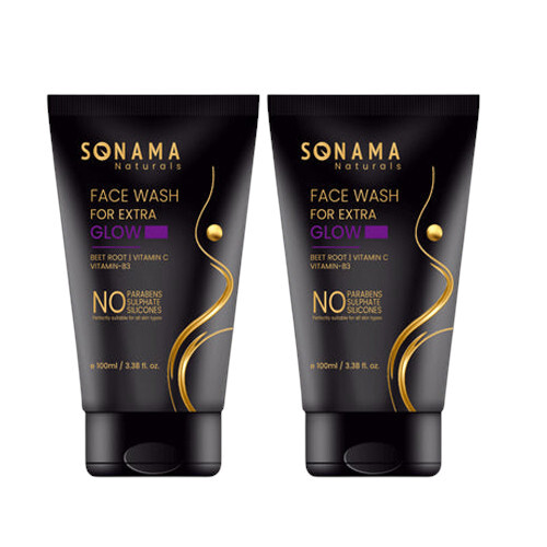 200ml Face Wash For Extra Glow (Pack of 2)