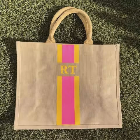 Wholesale Simple Thick Tote Bag with Custom Logo Large Capacity Canvas Bag for Students and Commuters for Female Students