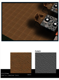 Mosaic wall tiles