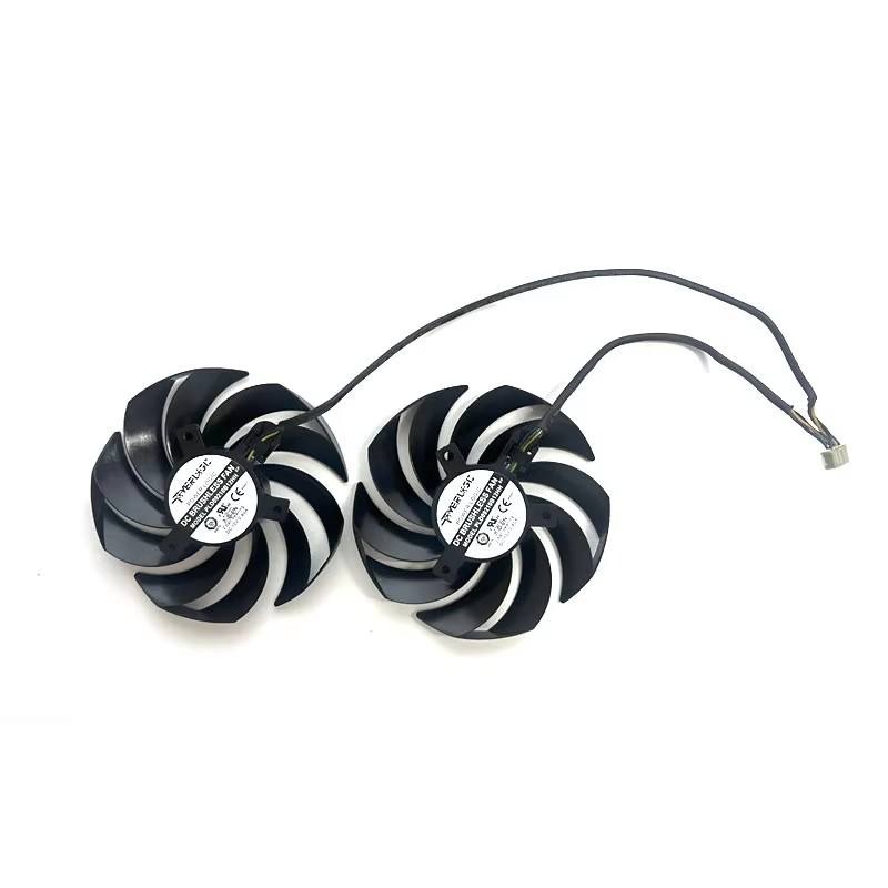 Original Pld09210b12hh Rtx3070 3070 Ti Gaming X Trio Suitable For Msi Rtx 3070 3070 Ti Gaming X Trio Graphics Card Coolin - Color: Black