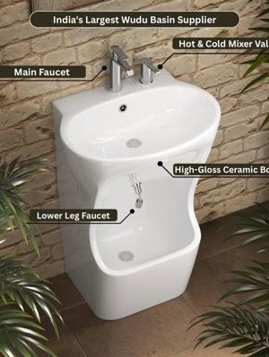 Wudu Basin By Iros Ceramic