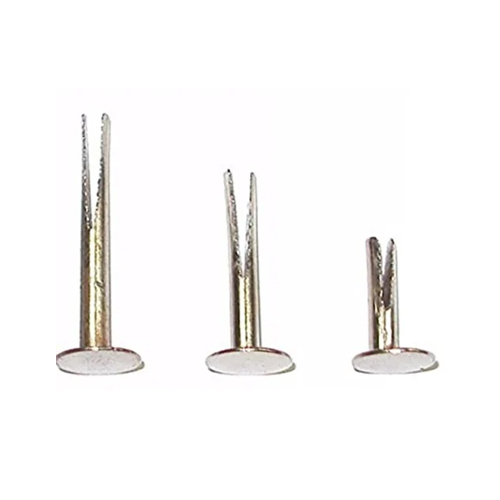 Metal Bifurcated Rivets - Application: To Join Softer Materials Such As Textiles