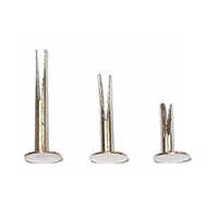 Metal Bifurcated Rivets - Application: To Join Softer Materials Such As Textiles