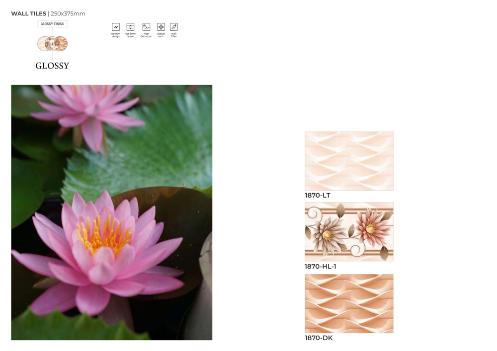Bathroom Wall Tiles - Color: White