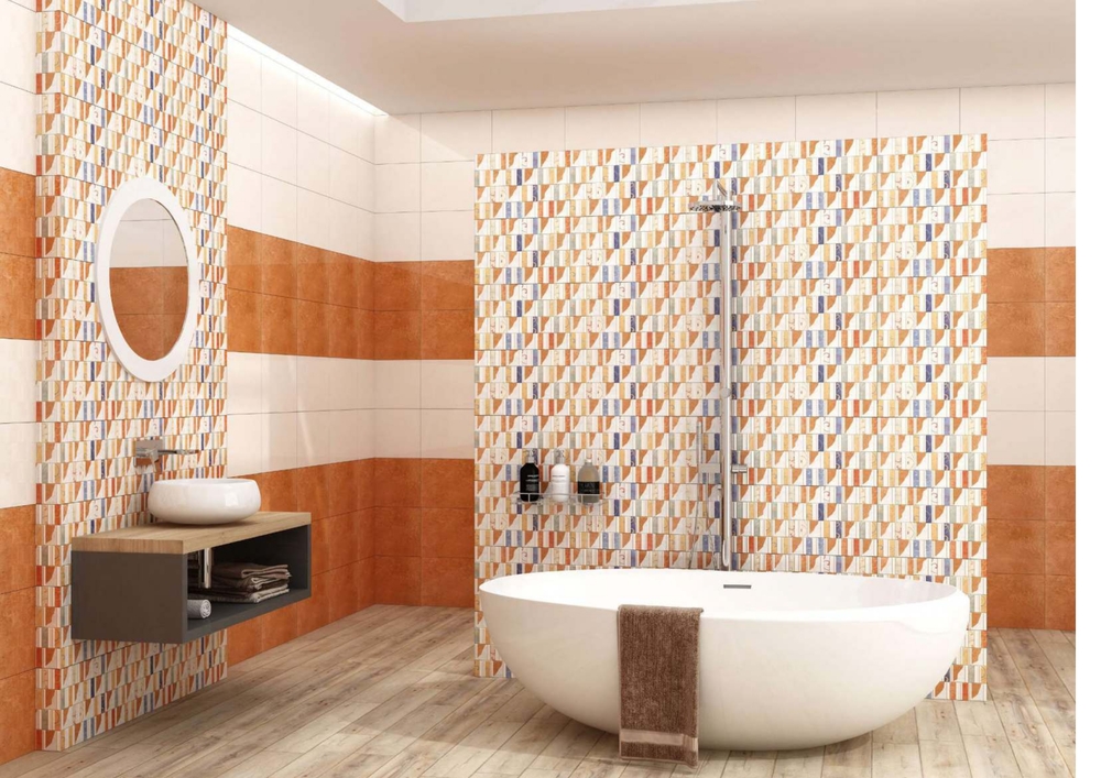 Bathroom wall tiles