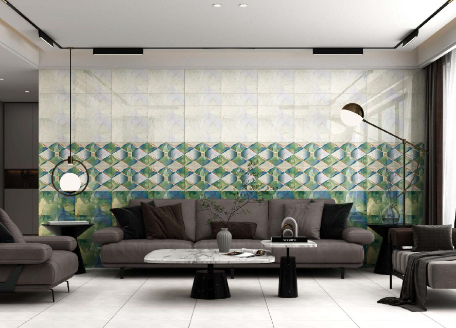 Wall covering tiles