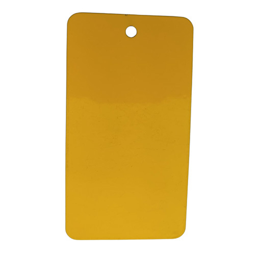 Lemon Yellow Glossy Epoxy Coating