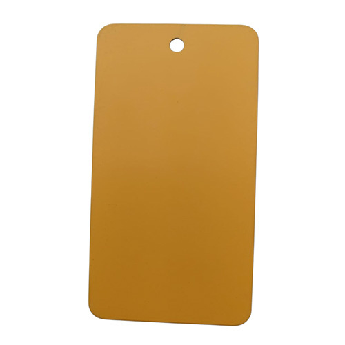 Golden Yellow Matt Epoxy Coating
