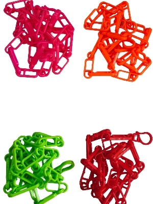 2Mm Pvc Chain - Color: Multi