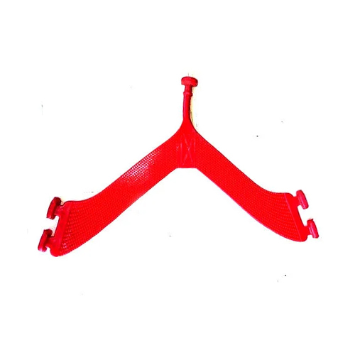 Pvc Rubber Slipper Straps - Color: Red